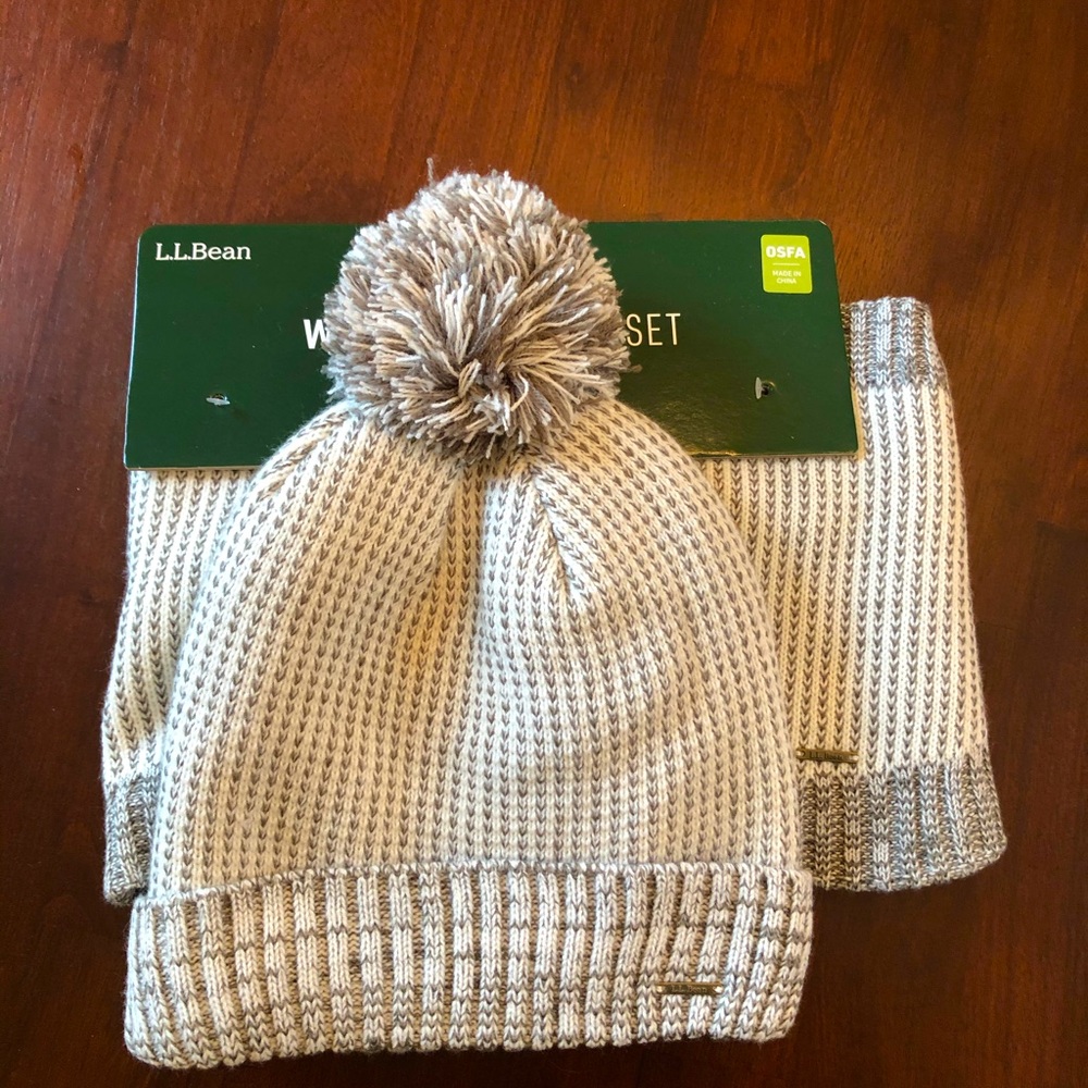 LL Bean Winter Lined Gift Set
